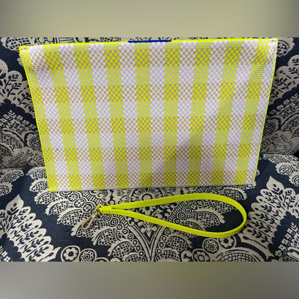Rothy's The Wristlet In Citrus Gingham - image 3